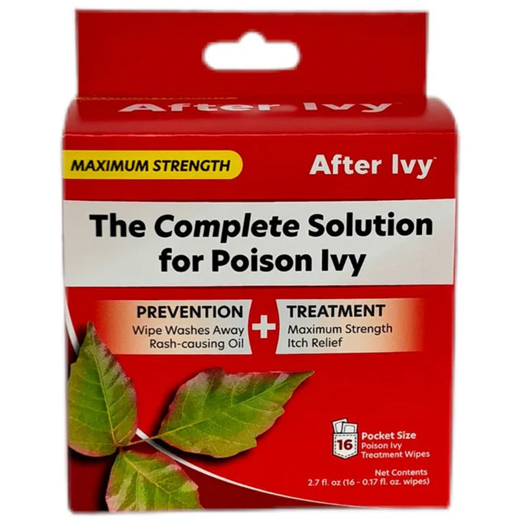 After Ivy Itch Treatment Wipes by Adventure 16ct