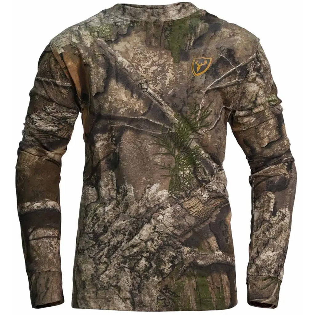 Blocker Youth Fused Cotton LS Shirt Realtree APX Youth Small