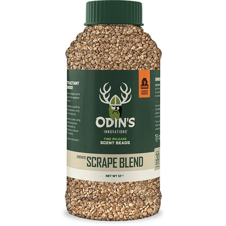 Scrape Blend Attractant Scent Beads 12oz Bottle by Odin's Innovations