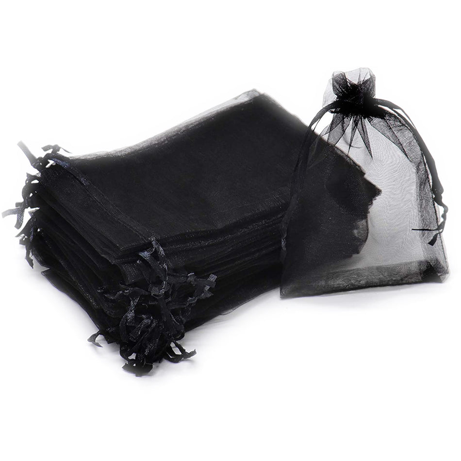 Odin's Innovations 3x4 Inch Sheer Bag With Tie 10 Per Pack