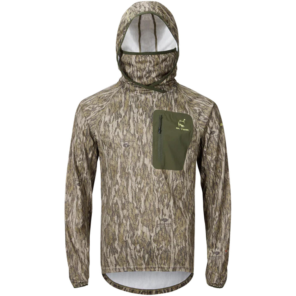 Drake Ol' Tom Early Bird Gator Hoodie with Facemask MO Bottomland Medium