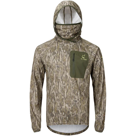 Drake Ol' Tom Early Bird Gator Hoodie with Facemask MO Bottomland 2XLarge