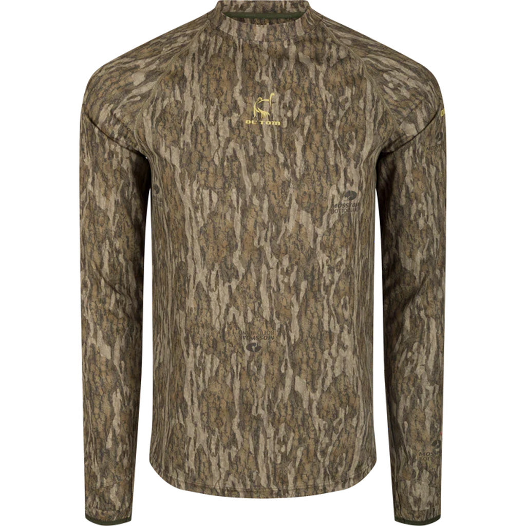 Drake Ol' Tom Early Bird VPT Long Sleeve Crew Shirt MO Bottomland Medium