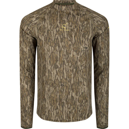 Drake Ol' Tom Early Bird VPT Long Sleeve Crew Shirt MO Bottomland Medium