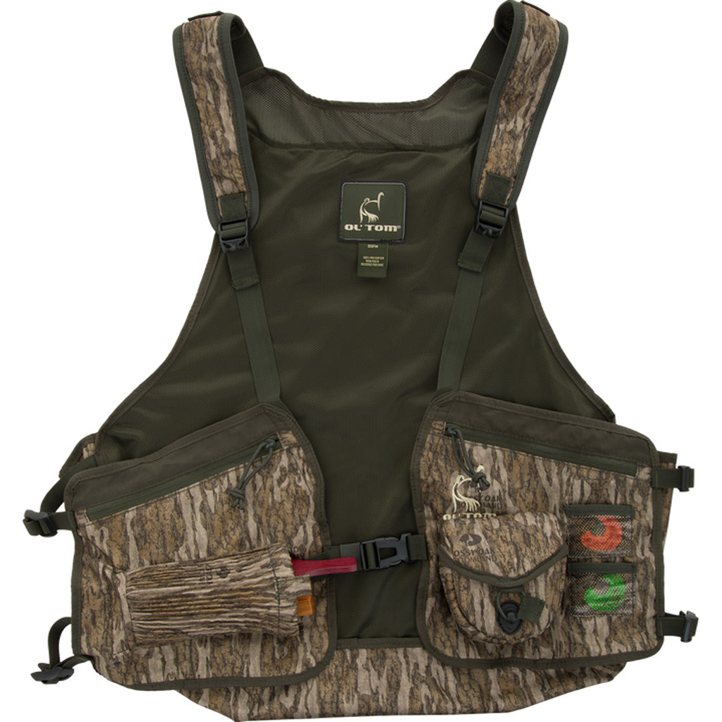 Drake Ol' Tom Ol' Tom Turkey Strap Field Vest MO Bottomland OSFM