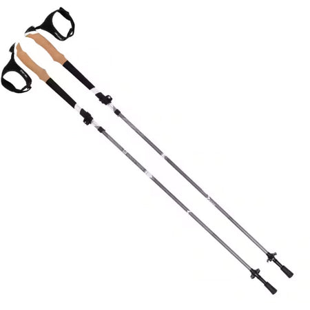 Alpha Aluminum Folding Trekking Poles 1Pr Night Shade