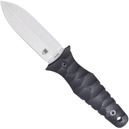 CobraTec Claymore Fixed Blade Single Blade Dagger Satin Stonewash