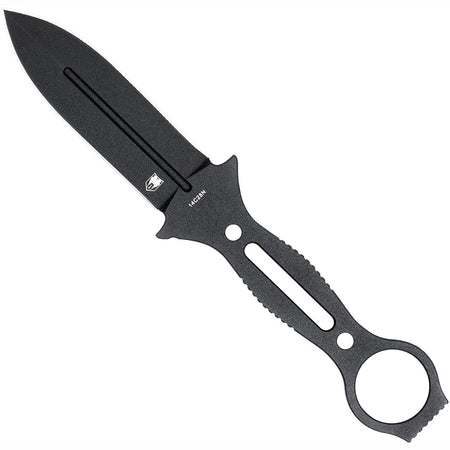 CobraTec Ringed Claymore Black Fixed Blade Dagger