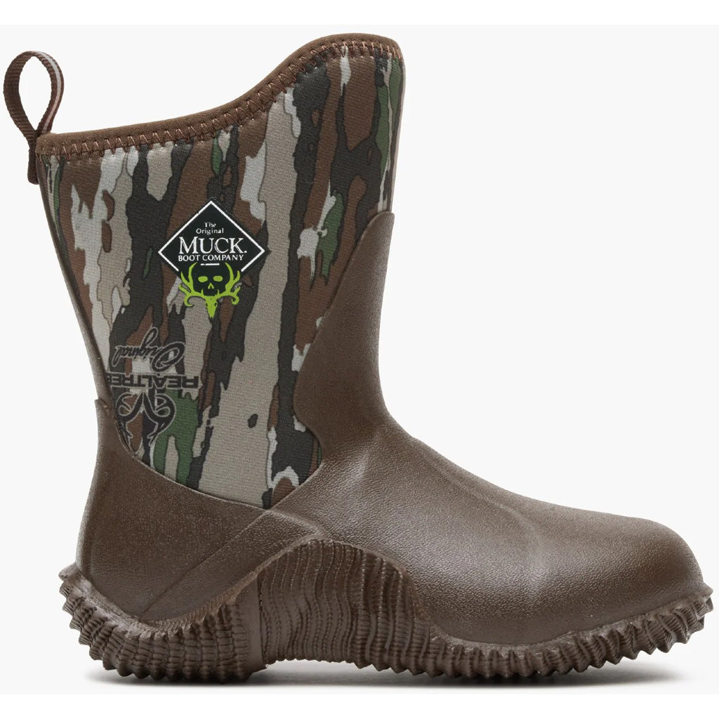 Muck Youth Bone Collector Hale Camo Boot Size 6 Realtree Original