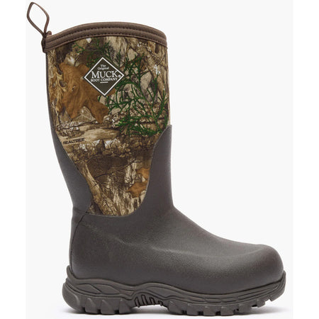 Muck Youth Rugged II Camo Boot Size 3 Realtree Edge