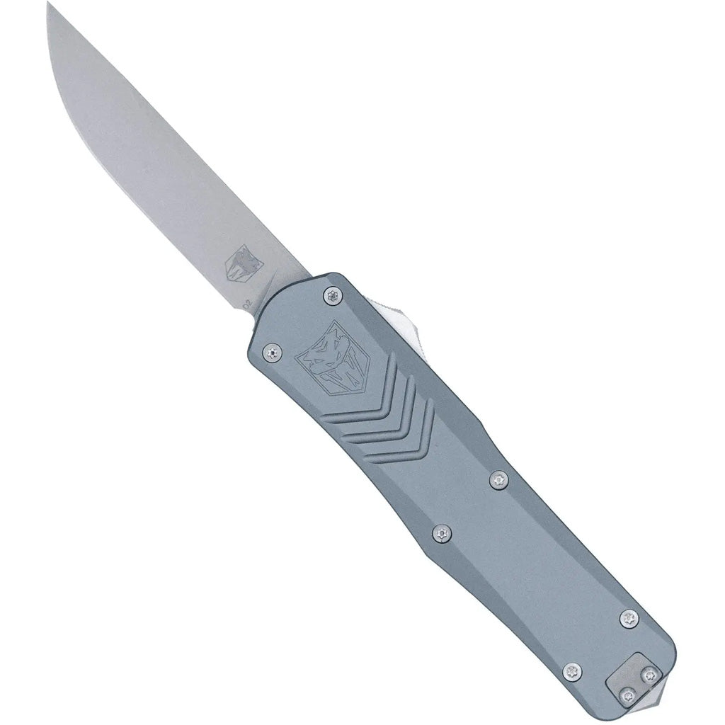 CobraTec Medium FS-X Gen 3 Grey Double Action Out-the-Front Knife