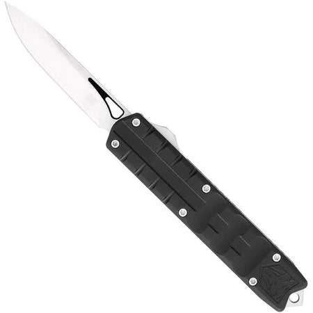 CobraTec Small Enforcer OTF Knife Black M390 Drop Point Blade