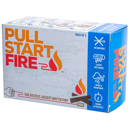 Pull Start Fire Matchless Firestarter 16pk 3-Pack 48 Count