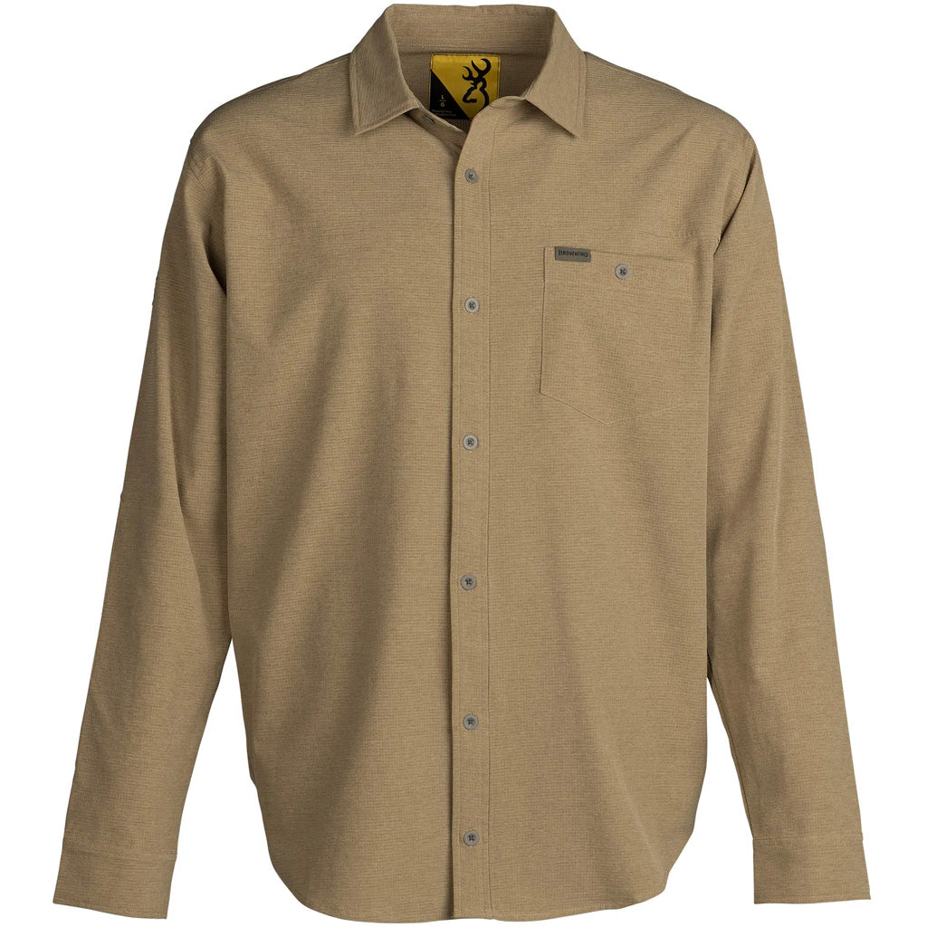 Browning Lightweight Shooting Shirt Tan XL