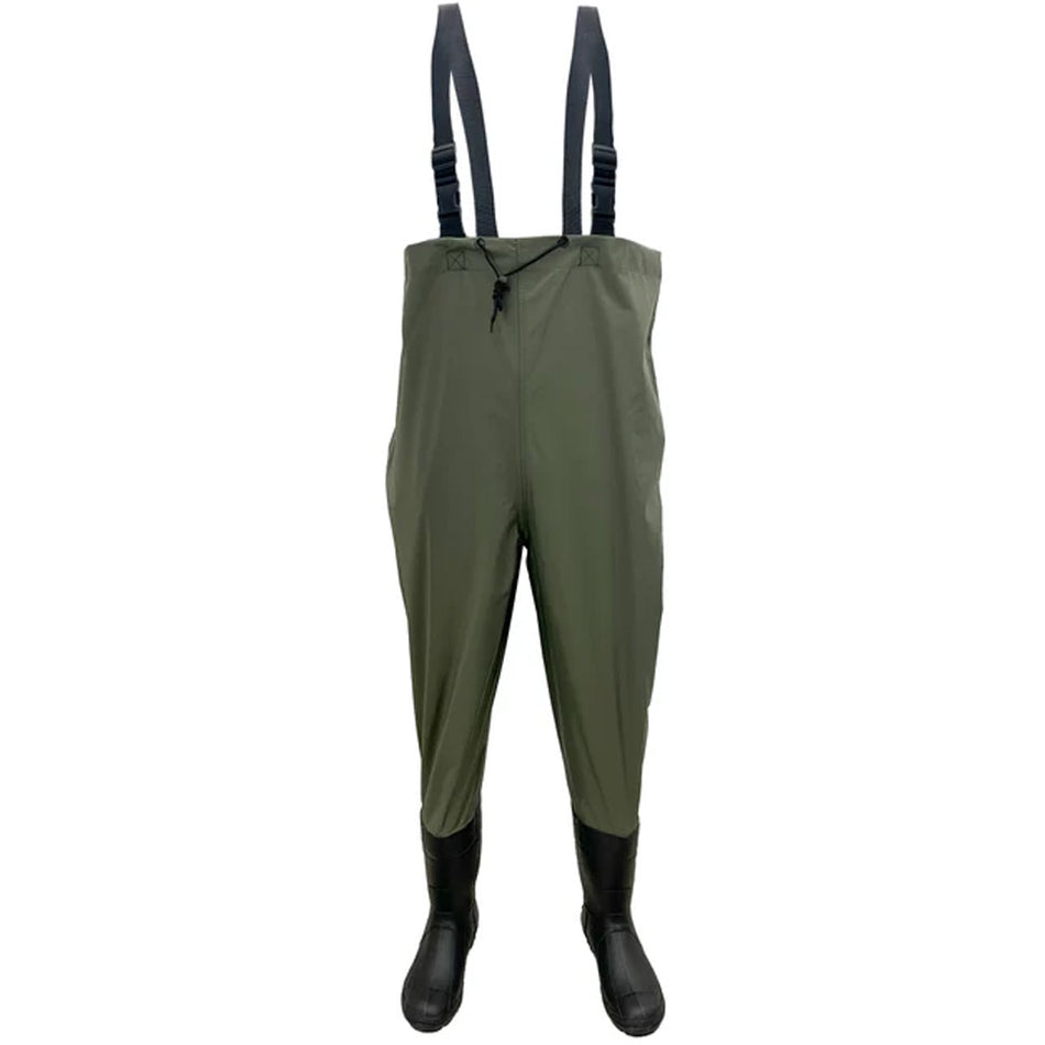 Frogg Togg Cascades v3 Lug Sole Chest Wader Forest Green Size 12