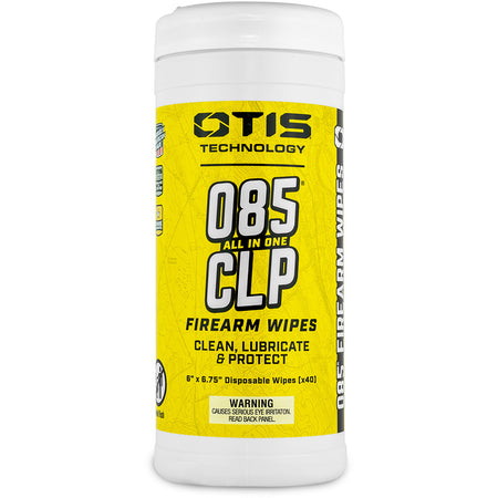 Otis O85 CLP Wipes Pop-Up Canister 40 Count Cleaner Lubricant Protectant