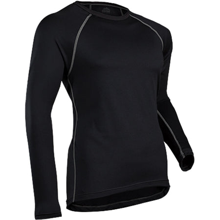 ColdPruf Quest Performance Crew Baselayer Black Medium