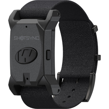 Walker's SHOTSYNC Shot Timer, Wearable, BLE Connectivity, Par Setting, Black GWP-ACCEL