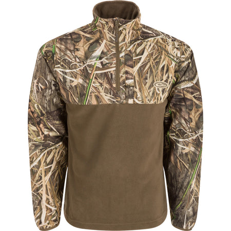Drake 1/4 Zip Refuge Eqwader MO OG Shadowgrass Medium