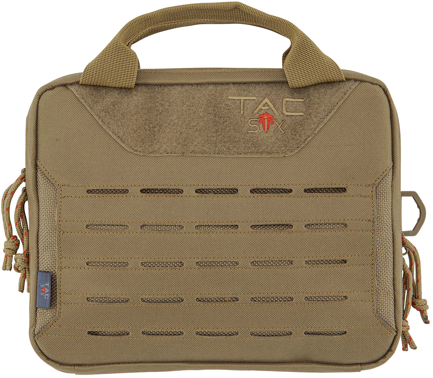 Tac-Six 10816 Crew Dual Pistol Tactical Case Coyote Polyester 2 Sidearms