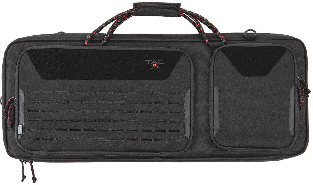 Tac-Six 10829 32" Squad Tactical Case Black Polyester for Rifles