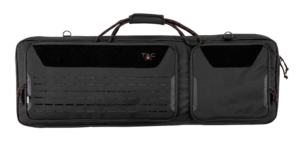 Tac-Six 10827 38" Squad Tactical Case Black Polyester for Rifles