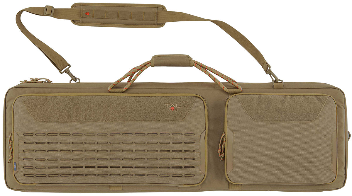 Tac-Six 10837 42" Squad Tactical Case Coyote Polyester for Rifles
