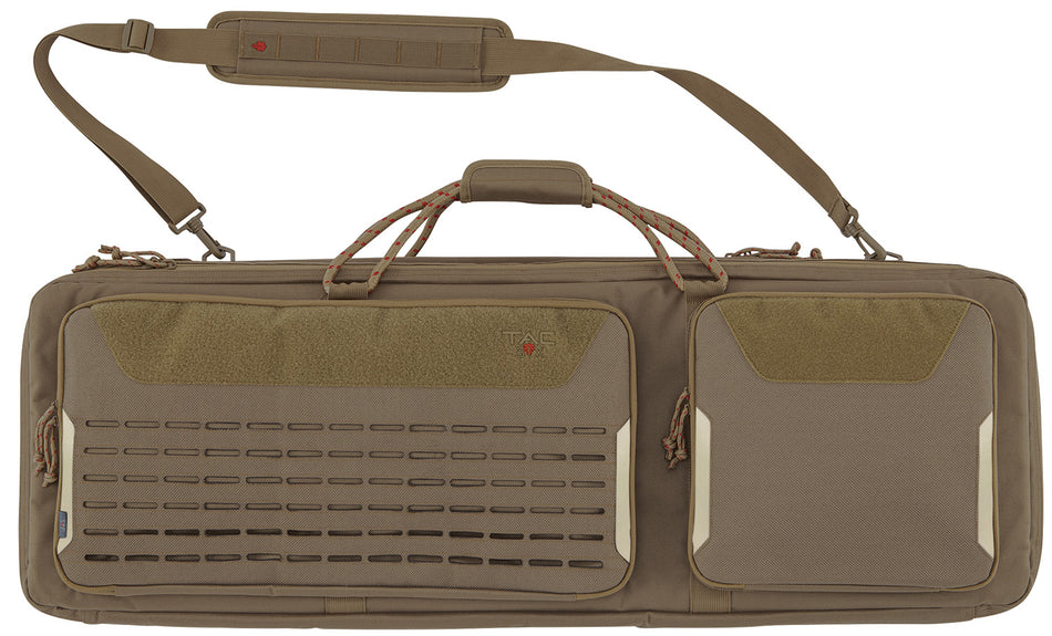 Tac-Six 10839 38" Unit 2-Rifle Tactical Case Coyote Polyester