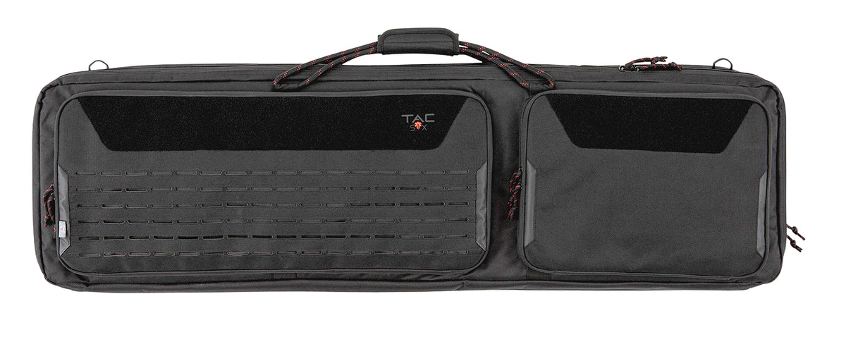 Tac-Six 10832 46" Unit 2-Rifle Tactical Case Black Polyester