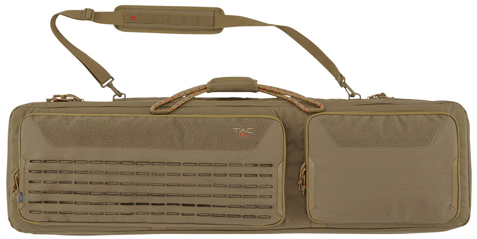 Tac-Six 10833 46" Unit 2-Rifle Tactical Case Coyote Polyester