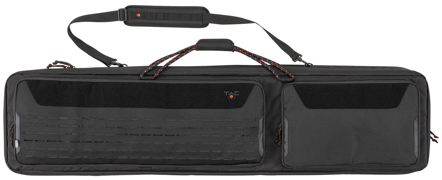 Tac-Six 10834 55" Unit 2-Rifle Tactical Case Black Polyester