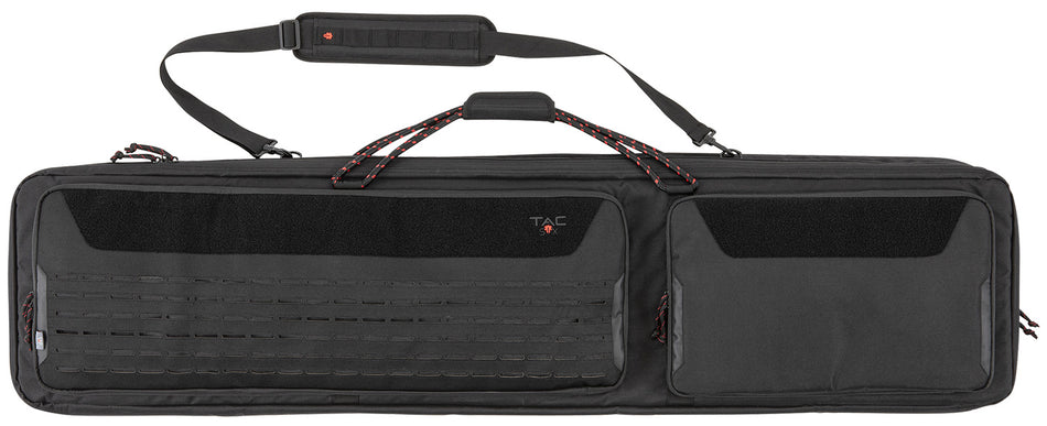 Tac-Six 10834 55" Unit 2-Rifle Tactical Case Black Polyester