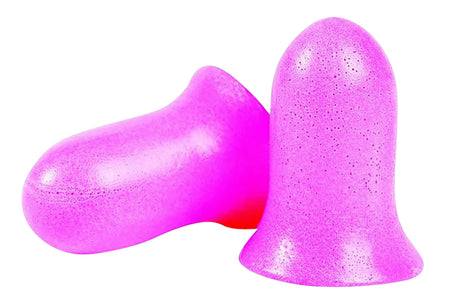 Howard Leight Women's Super Leight 30 dB In-The-Ear Foam Ear Plugs Pink Contoured Fit 14 Pairs