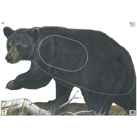 Maple Leaf Bear NFAA Animal Faces Group 1 Archery Target
