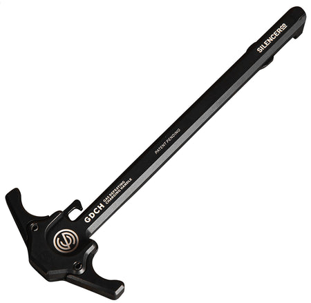 SilencerCo AC5062 AR-15 Gas Defeating Charging Handle Ambidextrous Black Anodized 7075 Aluminum