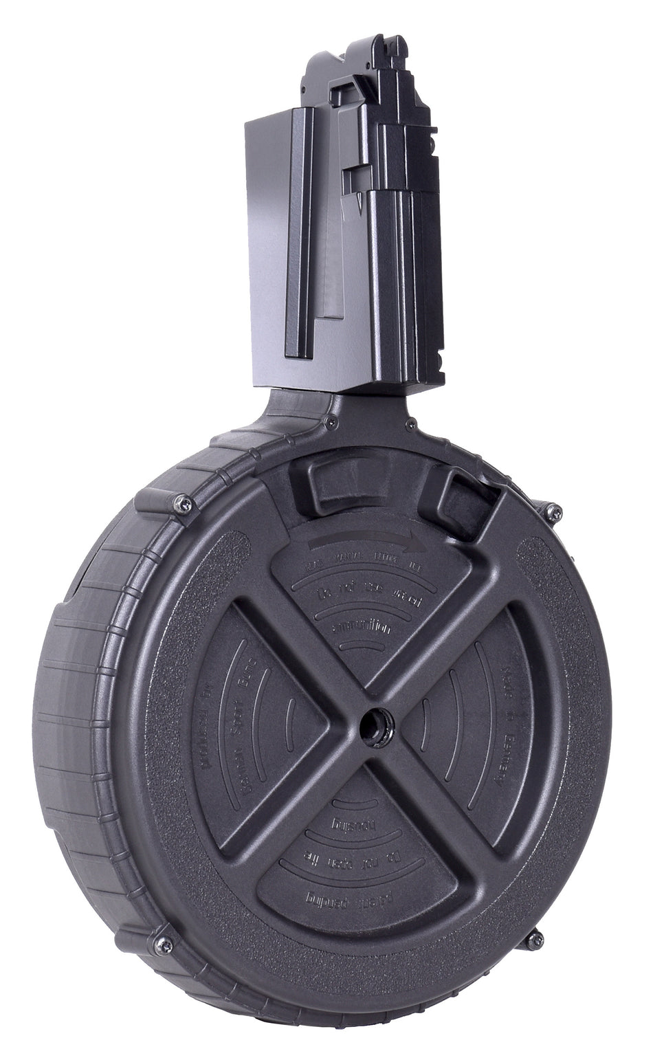 Mauser Rimfire 4150104 M-15 .22 LR 110-Round Black Polymer Drum Magazine