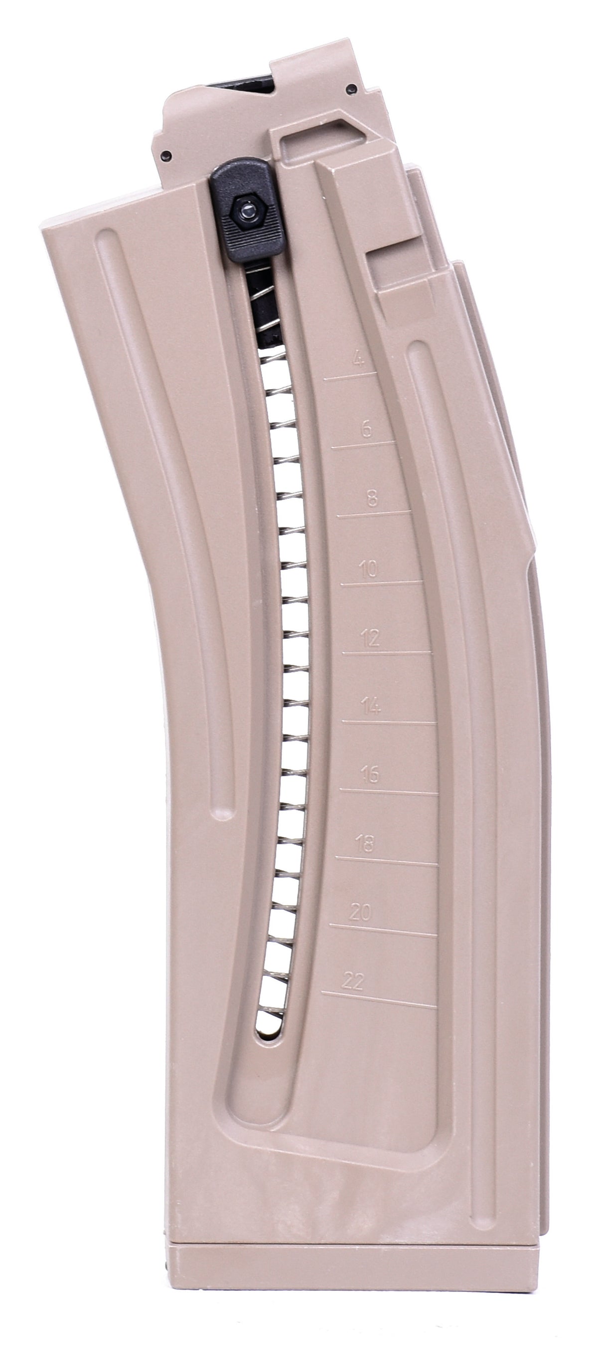 Mauser Rimfire 4150020 M-15 .22 LR 22-Round Tan Polymer Spare Magazine