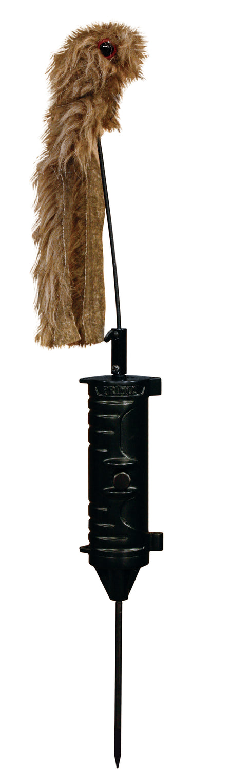 Primos 62704 Sit & Spin Electronic Caller Compatible Decoy, Black/Brown