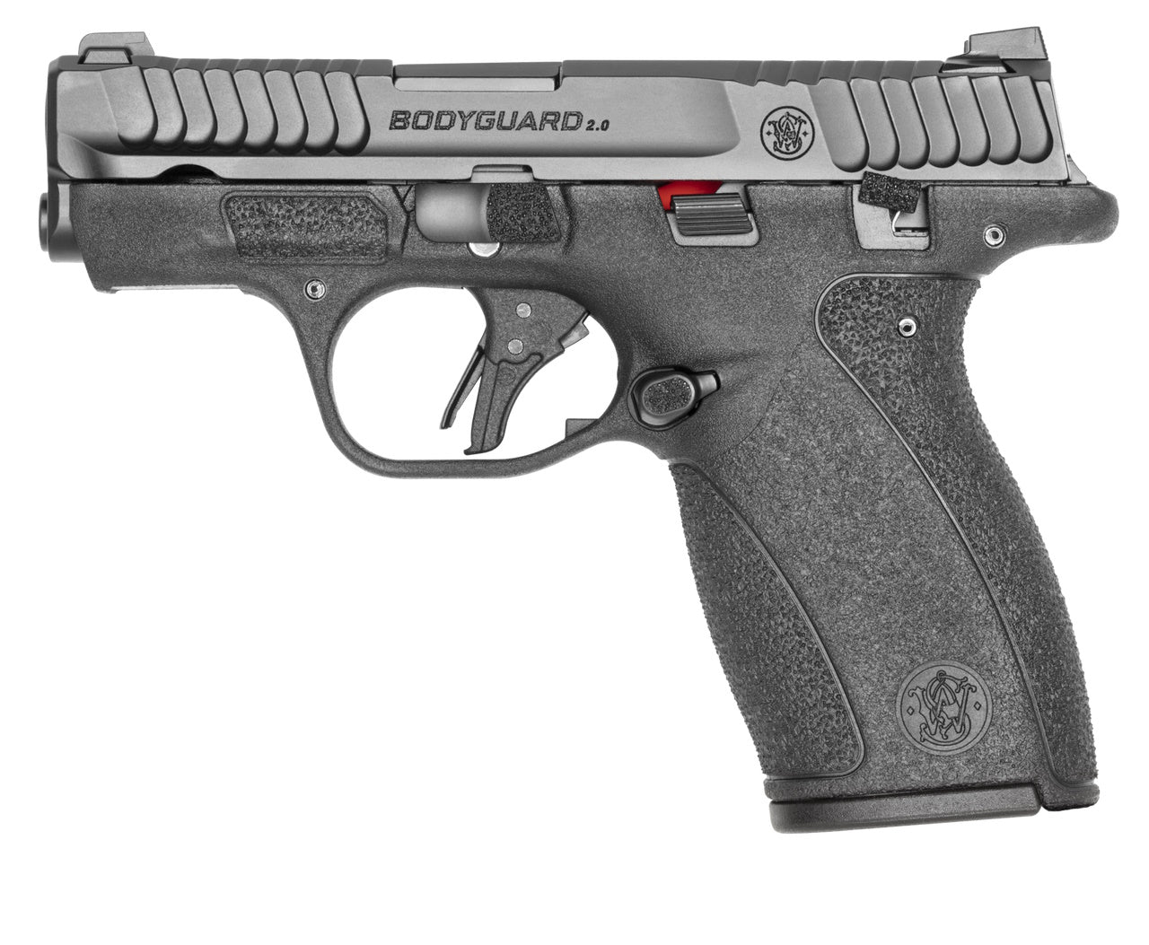 Smith & Wesson 14420 Bodyguard 2.0 *CA Compliant Micro 380 ACP 10+1 2.75" Black Armornite Stainless Steel Barrel & Serrated Slide, Black Polymer Frame, Textured Grip