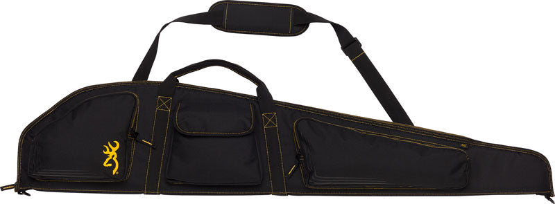 Browning Buck Mark Logo Rifle Gun Case 50 Inch Black & Gold w/ Sling