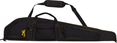 Browning Buck Mark Logo Rifle Gun Case 50 Inch Black & Gold w/ Sling
