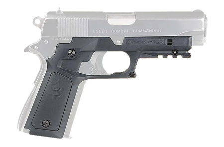 Recover Tactical CC3P0504 Standard Frame 1911 Grip System Gray Polymer w/ Light/Dark Gray Panels