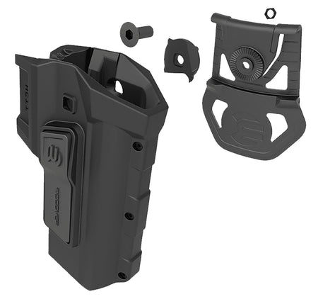 Recover Tactical HC11 Black Polymer OWB Belt Holster for 1911 Pistols Right Hand