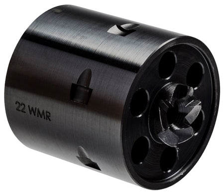 Heritage Mfg 331-0002-02 Heritage Rough Rider Revolver Cylinder 22 WMR 6rd Black Steel