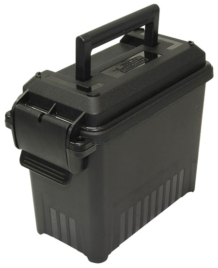 MTM Case-Gard AC1540 Multi-Caliber Mini Ammo Can Black Polypropylene Stackable Design