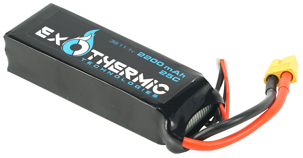 Exothermic Technologies BATTERY2200 Pulsefire LRT Spare 2200mAh 11.1V LiPo Battery