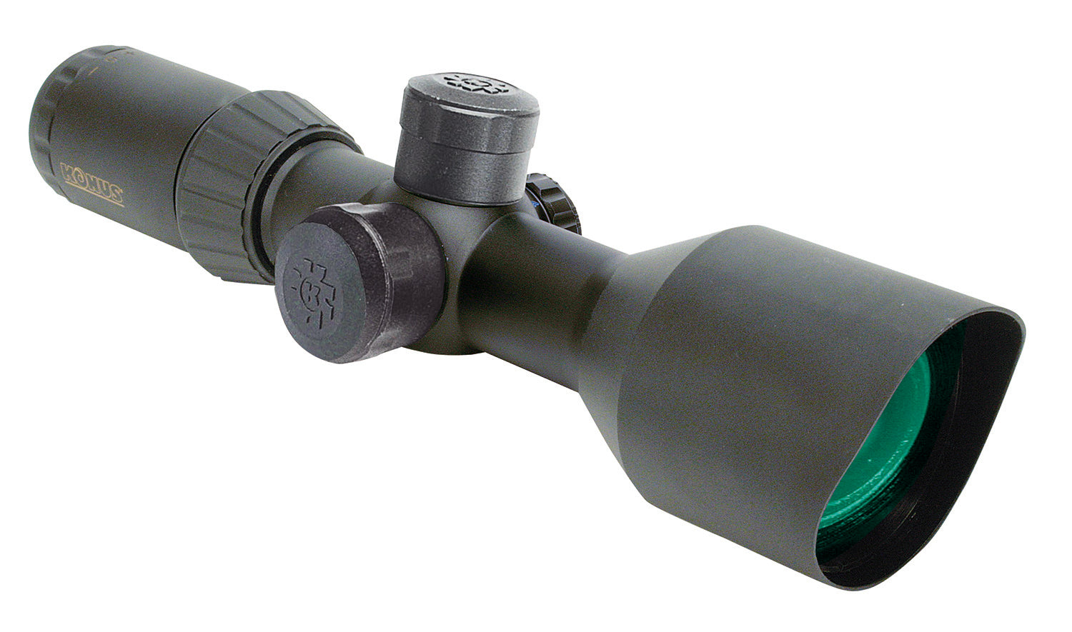 Konus KonusPro T-30 3-12x50mm Riflescope 30mm Tube Dual Illuminated Engraved Mil-Dot Reticle Matte Black