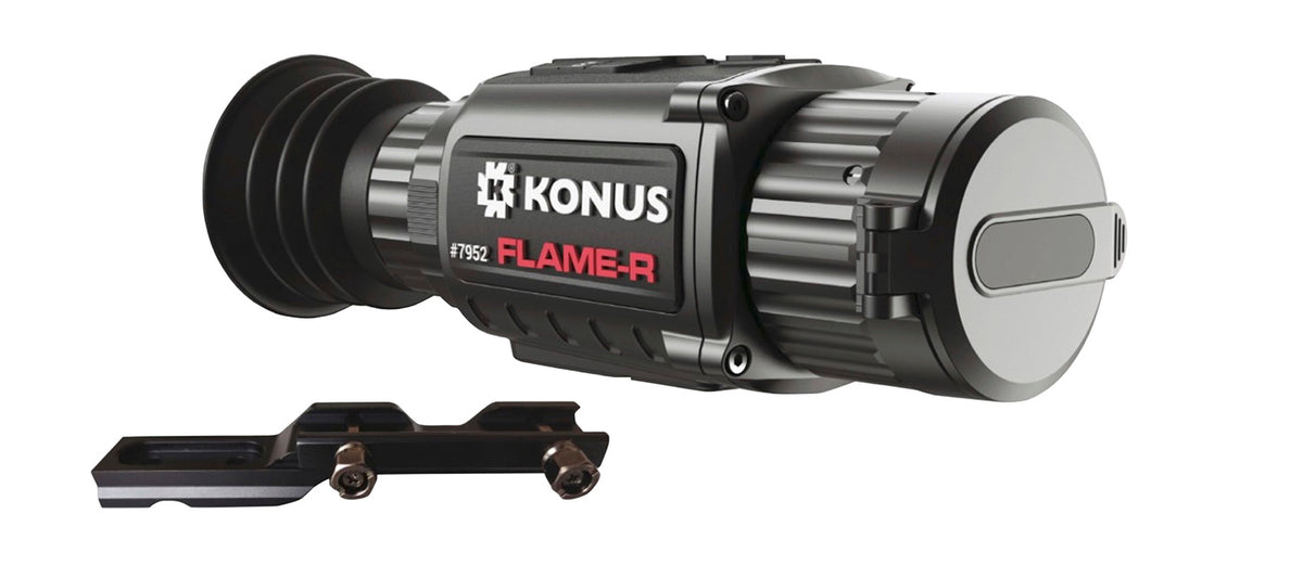 Konus 7952 Flame-R Thermal Scope Handheld/Mountable 2.5-20x 256x192 Black Picatinny Rail