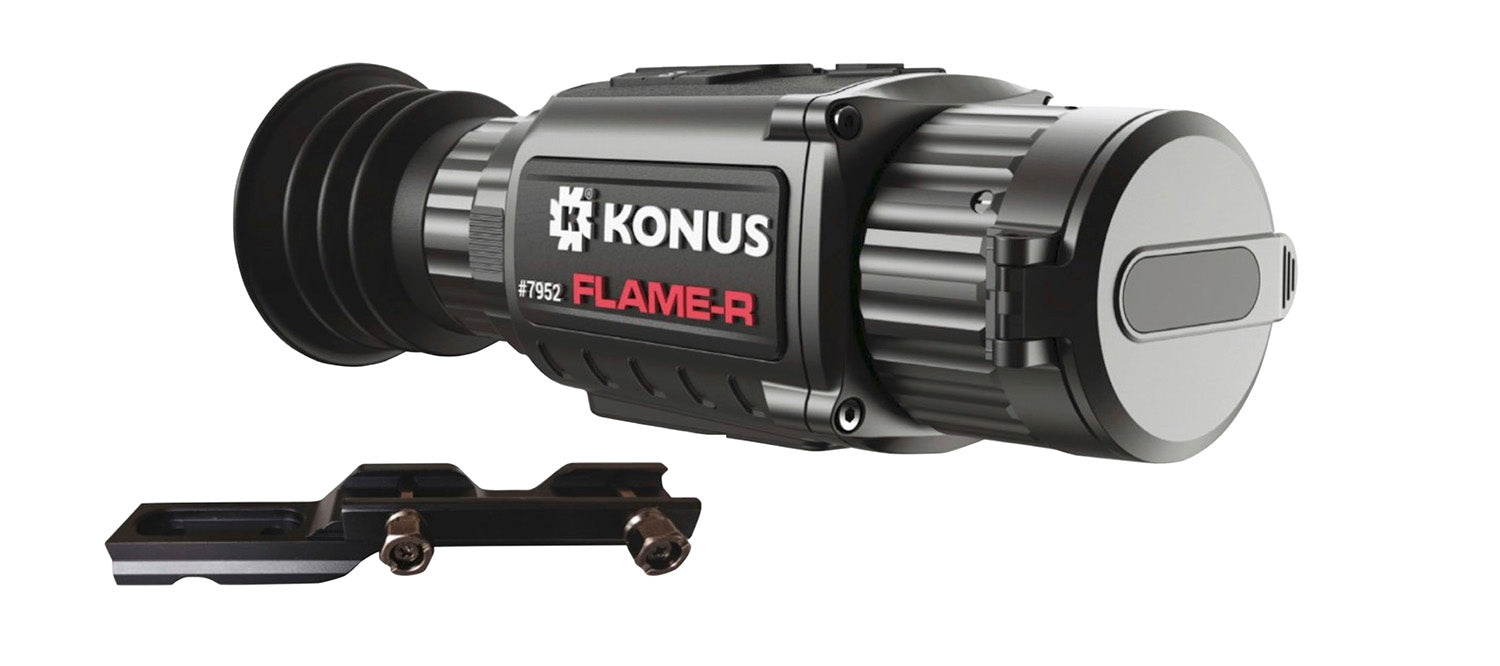 Konus 7952 Flame-R Thermal Scope Handheld/Mountable 2.5-20x 256x192 Black Picatinny Rail