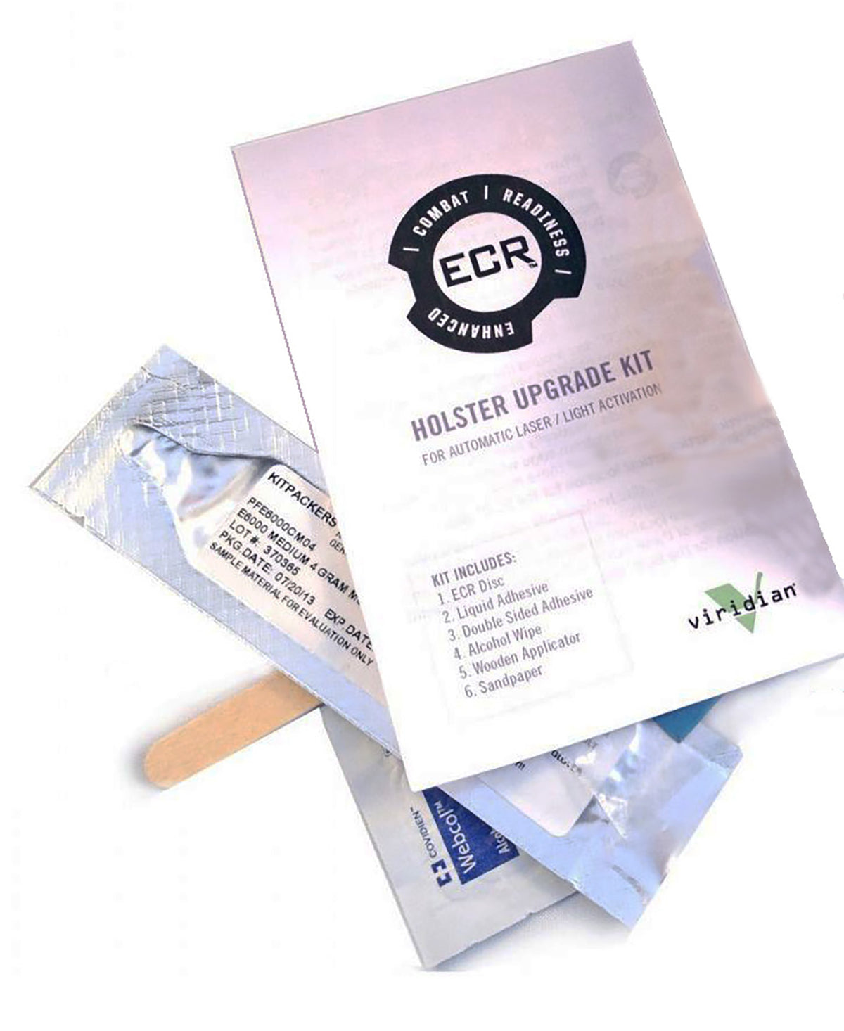 Viridian 8000010 ECR Holster Upgrade Kit Instant-On Activation for X and C Series Taclights